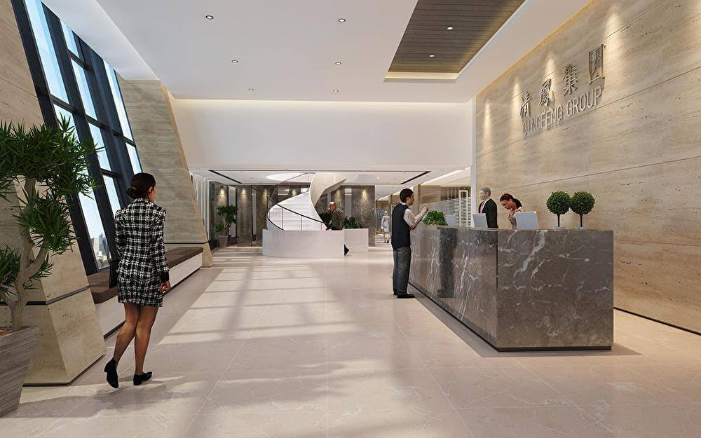 靜安晶品大廈辦公室設(shè)計(jì)裝潢圖1000平-第2張圖片-上海古都建筑設(shè)計(jì)集團(tuán) 靜安晶品大廈辦公室設(shè)計(jì)裝潢圖1000平-第2張圖片-上海古都建筑設(shè)計(jì)集團(tuán)