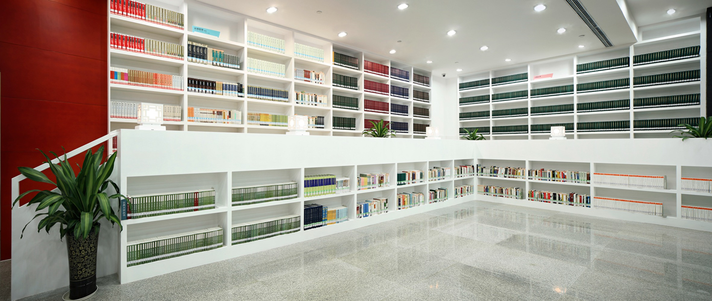 嘉定區(qū)簡約風格圖書館裝修設(shè)計-第2張圖片-上海古都建筑設(shè)計集團
