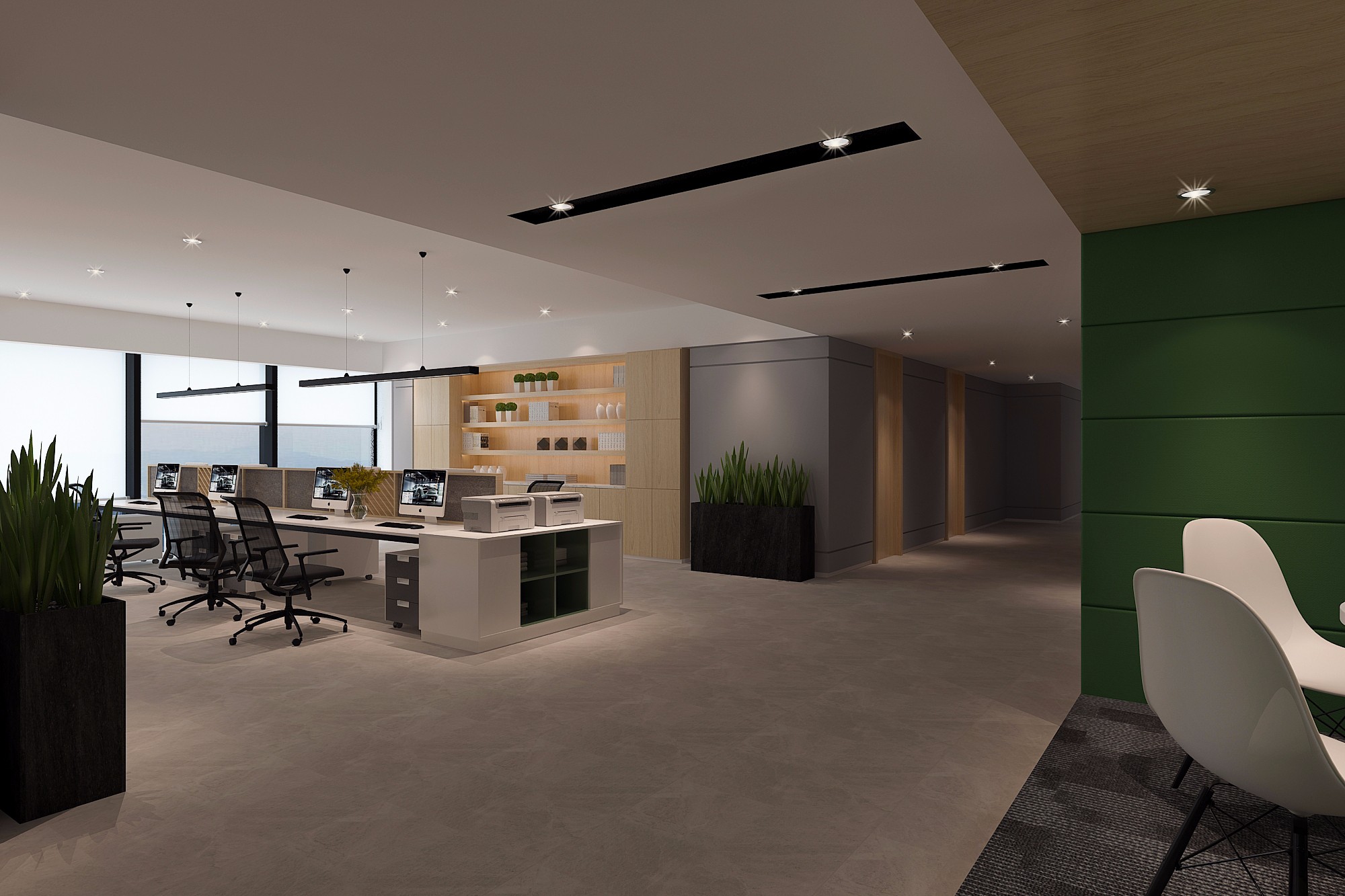 奢華大氣辦公樓裝修設(shè)計(jì)-第6張圖片-上海古都建筑設(shè)計(jì)集團(tuán) 奢華大氣辦公樓裝修設(shè)計(jì)-第6張圖片-上海古都建筑設(shè)計(jì)集團(tuán)