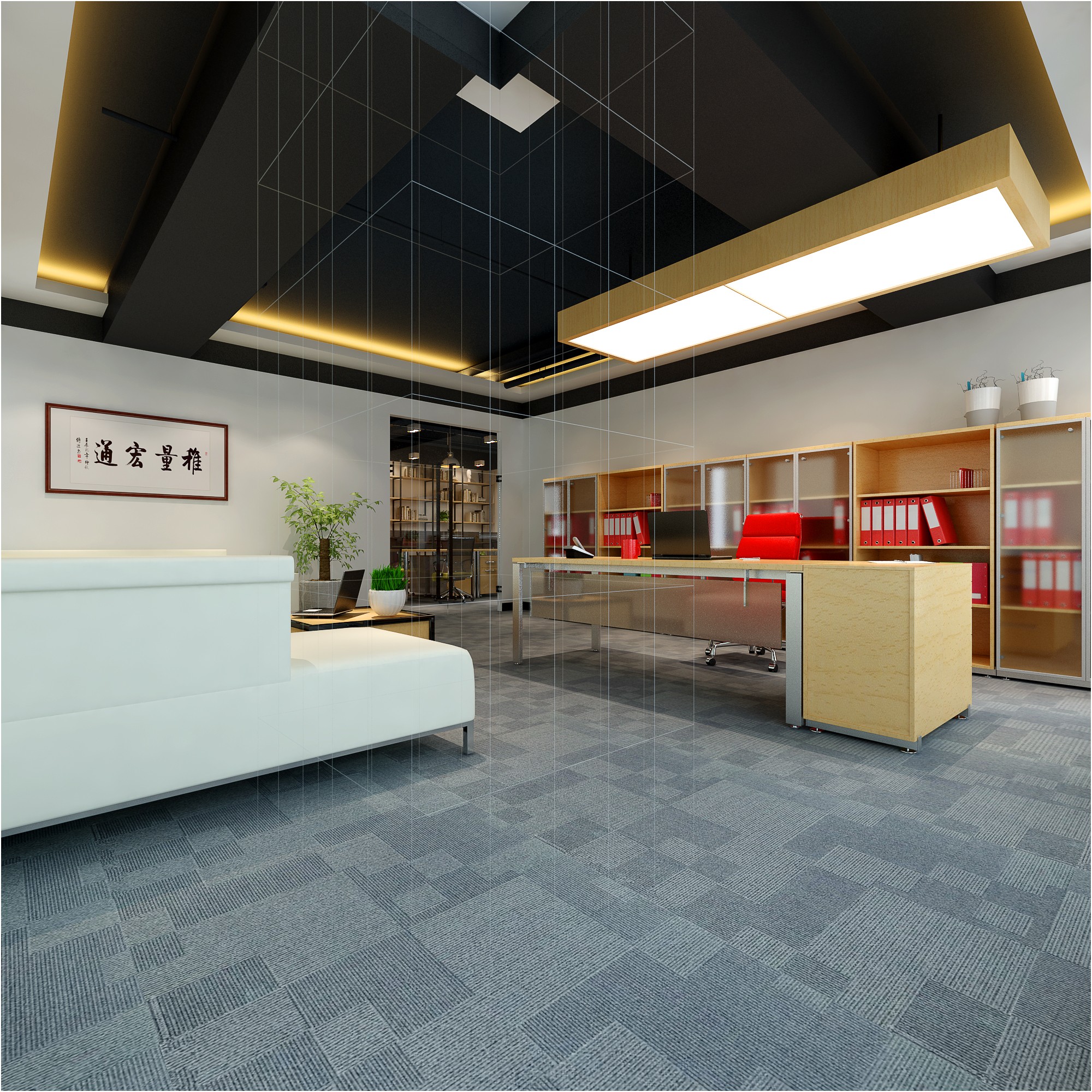 現(xiàn)代文藝辦公室裝修設計-第5張圖片-上海古都建筑設計集團 現(xiàn)代文藝辦公室裝修設計-第5張圖片-上海古都建筑設計集團