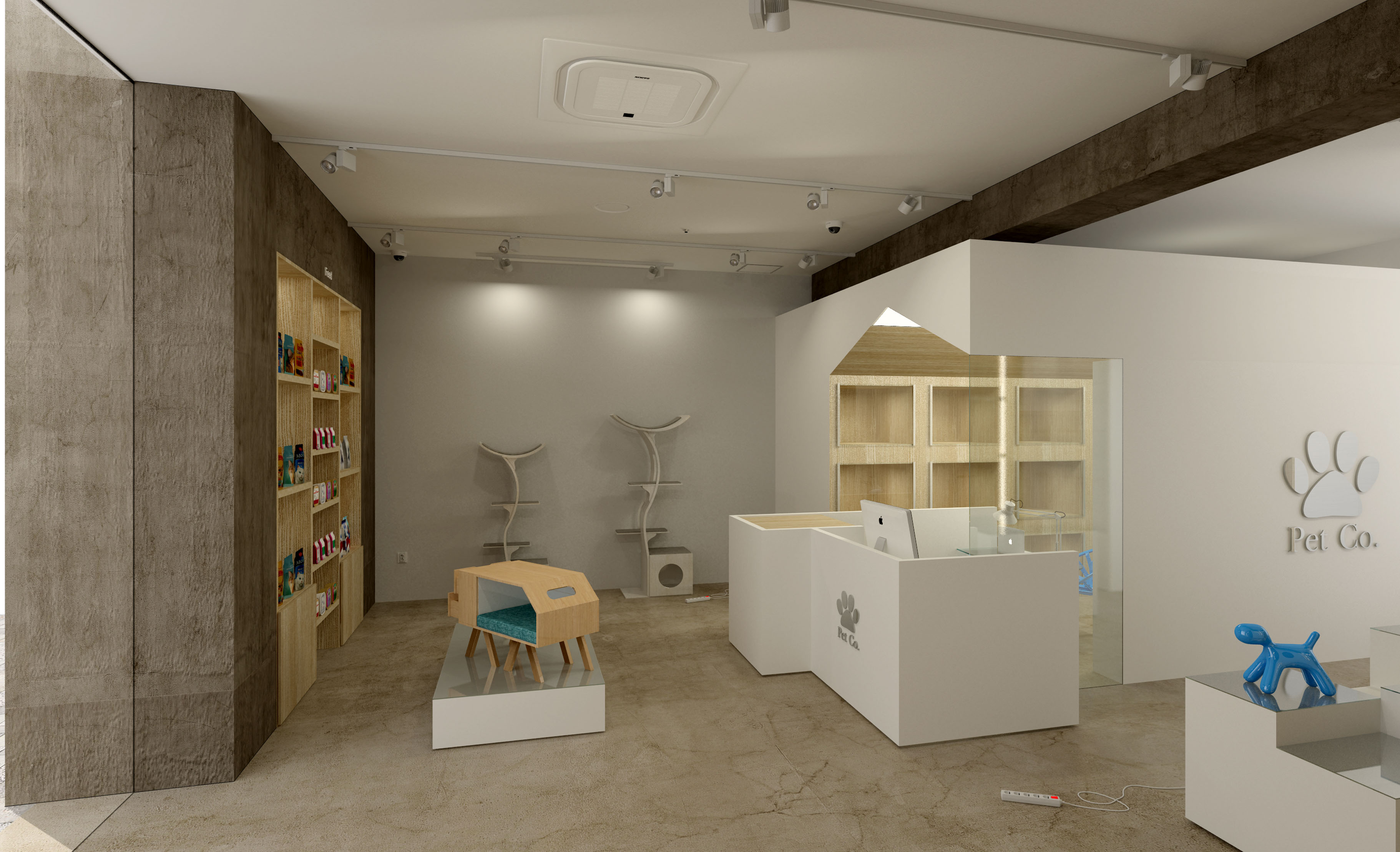 簡(jiǎn)約風(fēng)格寵物一體店裝修設(shè)計(jì)-第3張圖片-上海古都建筑設(shè)計(jì)集團(tuán) 簡(jiǎn)約風(fēng)格寵物一體店裝修設(shè)計(jì)-第3張圖片-上海古都建筑設(shè)計(jì)集團(tuán)